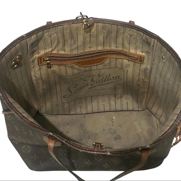 Louis Vuitton Monogram Brown Tote - Picture 9 of 12